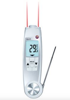 Водонепроницаемый проникающий ИК-термометр 104-IR Testo 0560 1040 в ШефСтор (chefstore.ru)